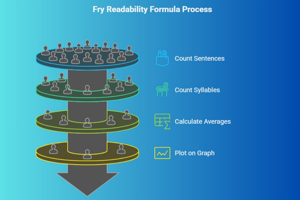 Fry Readability formula process