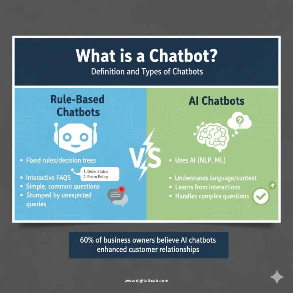 Definition and Types of Chatbots