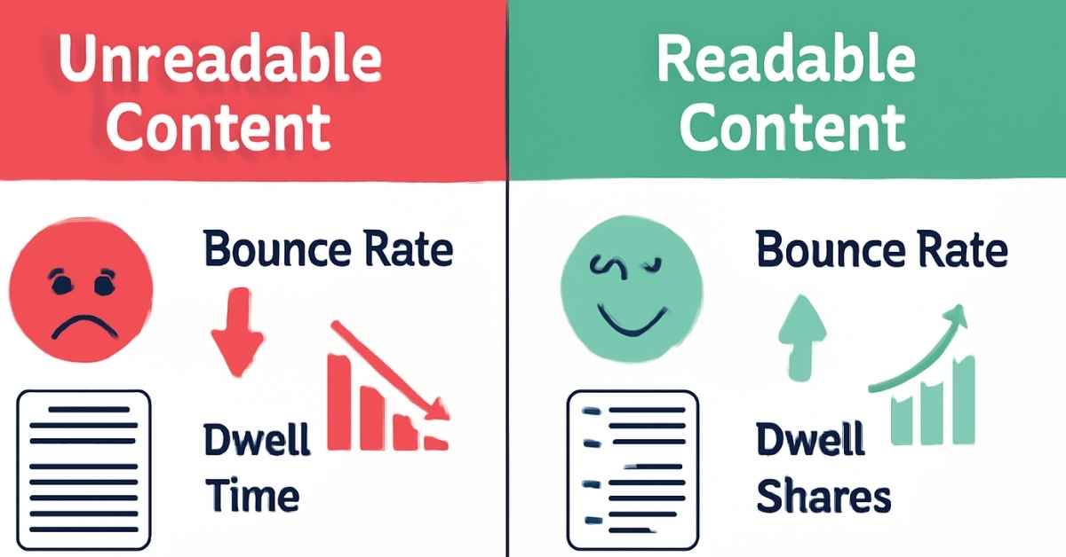 How readability affects SEO and user engagement