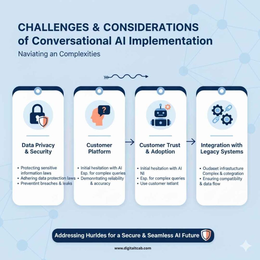 Challenges and Key Considerations in Implementing Conversational AI